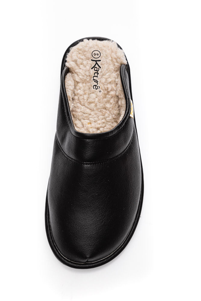 Pantufa-Chinelo-La-Adulto-Kature-407.160-Preto