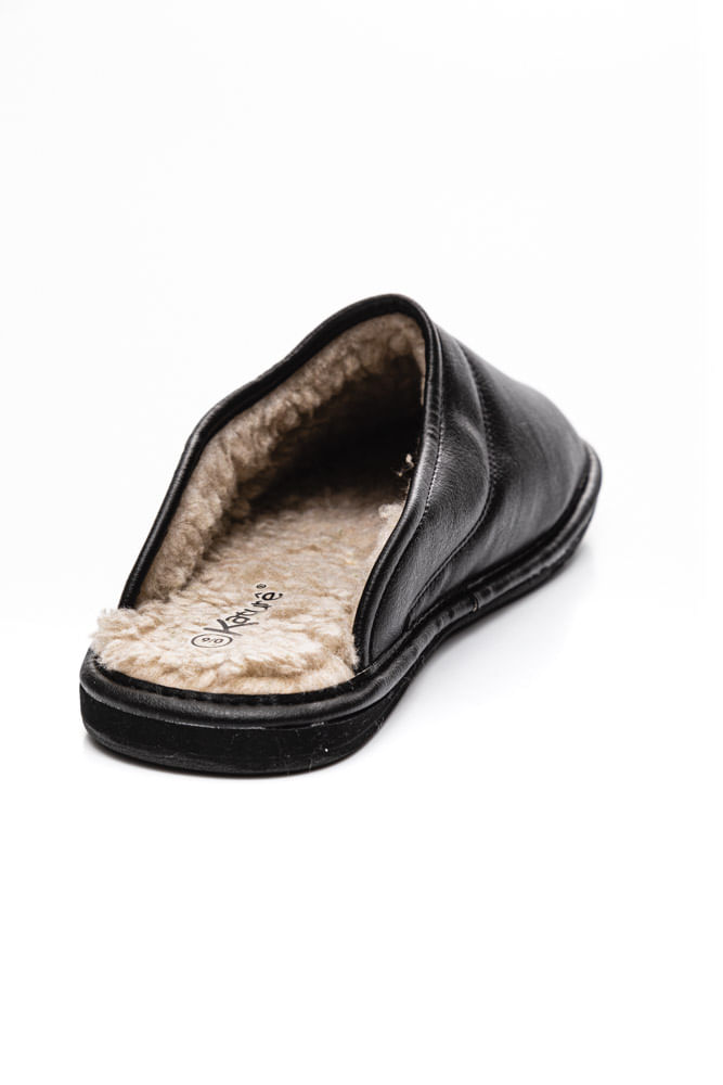 Pantufa-Chinelo-La-Adulto-Kature-407.160-Preto