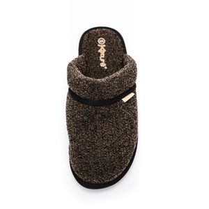 Pantufa Katurê Chinelo Adulto Tweed 71.387.387 Marrom