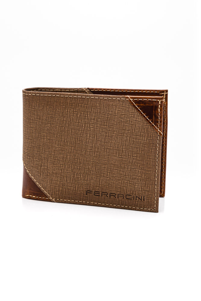 Carteira-Casual-Masculina-Couro-Ferracini-Cf383c-Bege