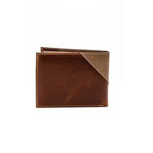 Carteira  Ferracini Horizontal Masculina Couro Cf383c Bege
