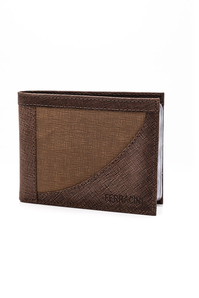 Carteira-Casual-Masculina-Couro-Ferracini-Cf382b-Marrom