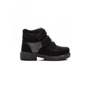 Bota Doce Pé Infantil Menino Velcro 33008-007 Preto