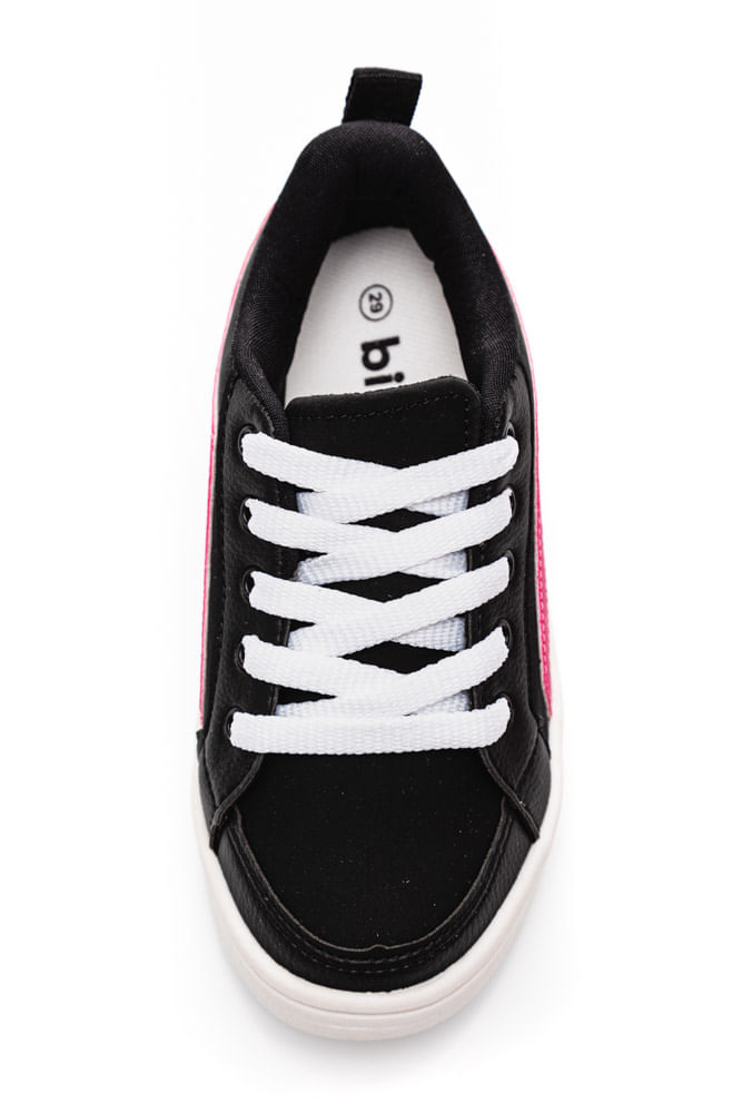 Tenis-Casual-Juvenil-Menina-Billiboo-Kr216f-Preto