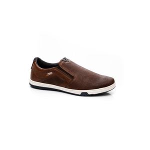 Sapatênis Pegada Slip On Masculino Microfibra 170422-04 Marrom
