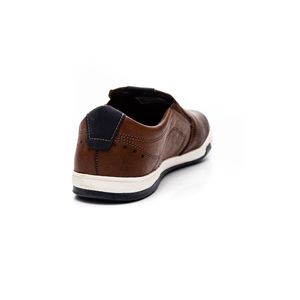 Sapatênis Pegada Slip On Masculino Microfibra 170422-04 Marrom