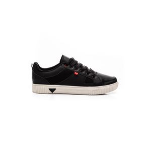 Sapatênis Rayon Casual Masculino Amarração  R973 Preto