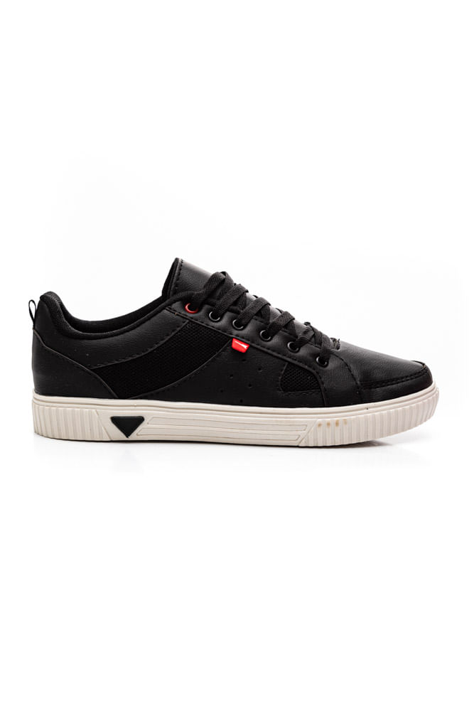Sapatenis-Casual-Masculino-Rayon-R973-Preto-