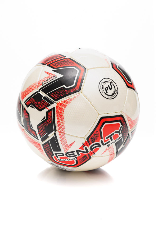 Bola Penalty Futebol De Campo Storm 511329-1610 Branco