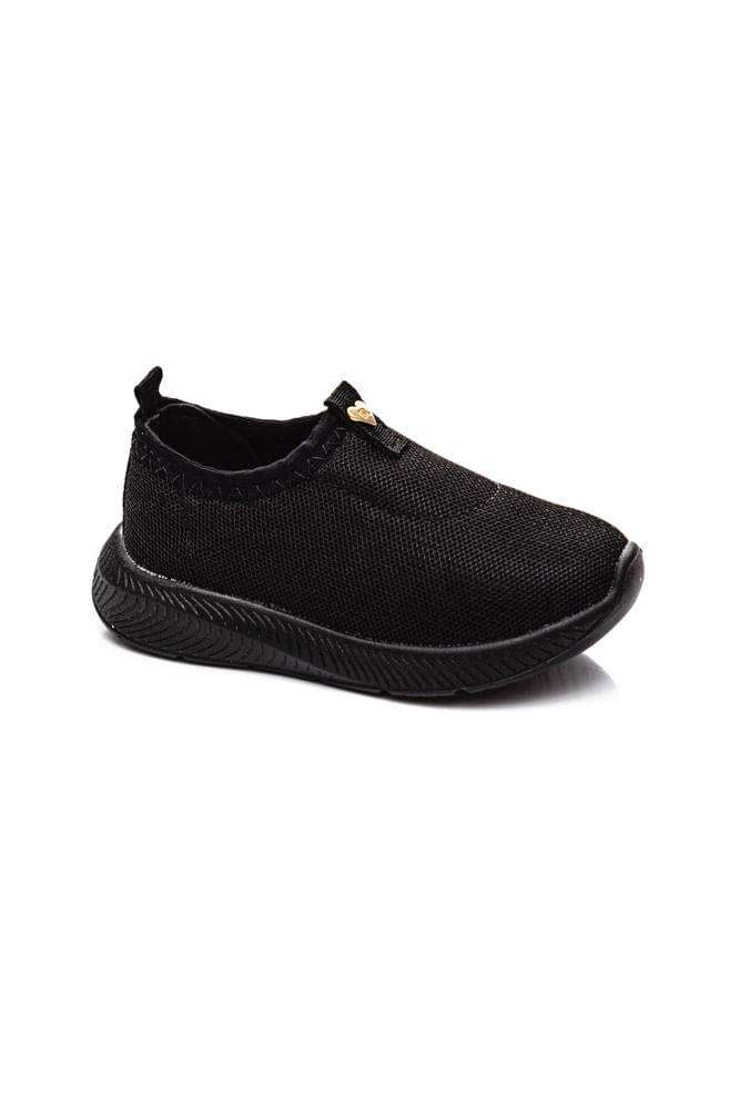 Tenis-Molekinha-Slip-On-Infantil-Menina-Nylon-2723.100.16061-Preto