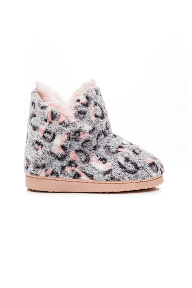 Pantufa-Botinha-Infantil-Personagem-Liang-C8220-Cinza