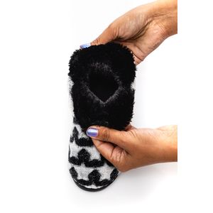 Pantufa Liang Botinha Infantil Estampa C8220 Preto