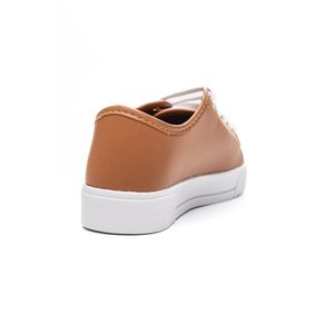 Tênis Yoa Casual Feminino Cadarço Love  M-Al390 Nude