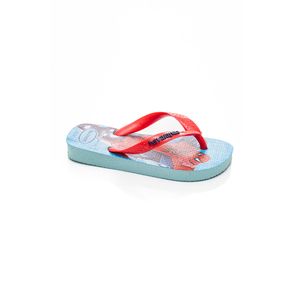 Chinelo De Dedo Havaianas Top Infantil Menino Marvel Ii 2404 Azul