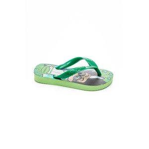 Chinelo De Dedo Havaianas Infantil Pj Masks 1822 Verde
