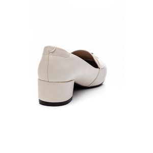 Sapato Beira Rio Salto Baixo Feminino  4301.103 Off-White