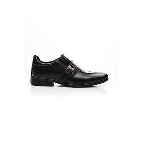 Sapato West Line Social Juvenil Menino 12502 Preto