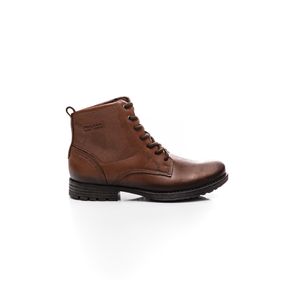 Bota Pegada Coturno Masculina Couro Action 180731-01 Marrom