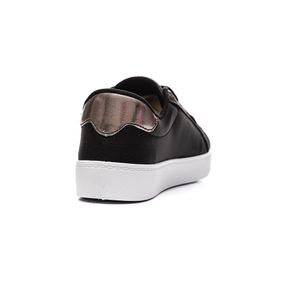 Tênis Izalu Casual Feminino Rosê Gold 10151iz Preto
