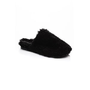 Pantufa Love De Luxe Chinelo Feminino Pêlo 302 Preto