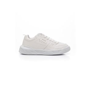Tênis Coca-Cola Casual Feminino Soho Leather Cc2176-1 Branco