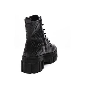 Bota Ramarim Coturno Feminino Textura 2364104-02 Preto