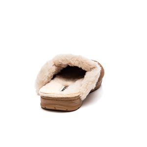 Pantufa Pegada Chinelo Feminina Lã 266005-02 Castanho
