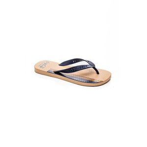 Chinelo De Dedo Coca-Cola Masculino Estampa Cc3844 Bege