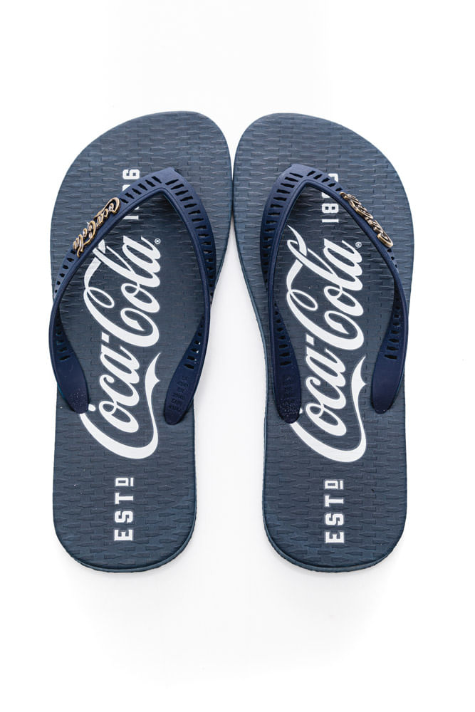 Chinelo-Coca-Cola-Masculino-Estampa-Cc3515-Marinho