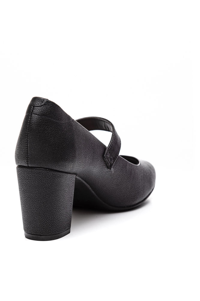 Sapato-Casual-Salto-Medio-Feminino-Modare-Preto