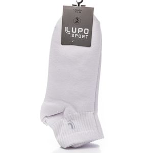 Kit Meia Lupo Cano Médio Masculina Sport 03223-89 Branco