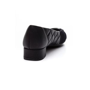 Sapato Campesí Salto Baixo Feminino Joanete L9091-05 Preto