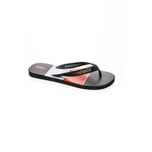 Chinelo De Dedo Coca-Cola Masculino Estampa Cc3929 Preto
