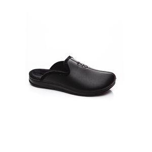 Pantufa Pegada Chinelo Masculino Slip Atoalhada 166001-04 Preto