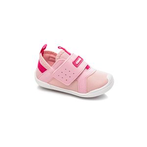 Tênis Camin Casual Infantil Menina Velcro 1505-152 Rosa