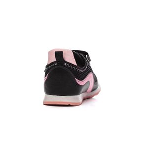 Tênis Camin Casual Juvenil Menina Velcro 2734-51 Preto