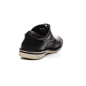 Sapato Ferracini Casual Masculino Couro 3622g Preto