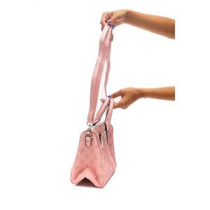 Bolsa De Mão Luxcel Casual Feminina Up4you  Bu78704 Rosa