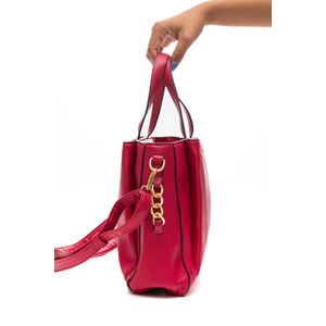 Bolsa De Mão Luxcel Casual Feminina Mediana Bg72580 Pink