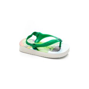 Chinelo De Dedo Havaianas Baby Infantil Menino Marvel 0001 Branco
