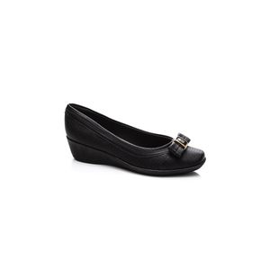 Sapatilha Piccadilly Casual Feminina Fivela 143191 Preto