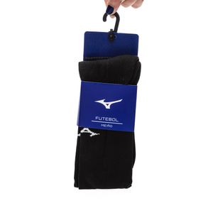 Meião Mizuno Cano Alto Masculina Futebol Mnmam11929 Preto