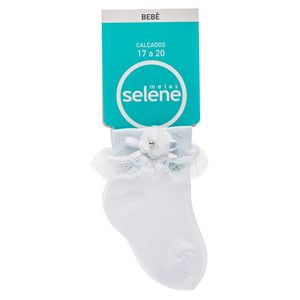 Meia Selene Soquete Bebê Infantil Renda 1650.001  Sortido