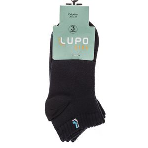 Kit Meia Lupo Soquete Infantil Menina 03 Pares Kids 02725-089 Sortido