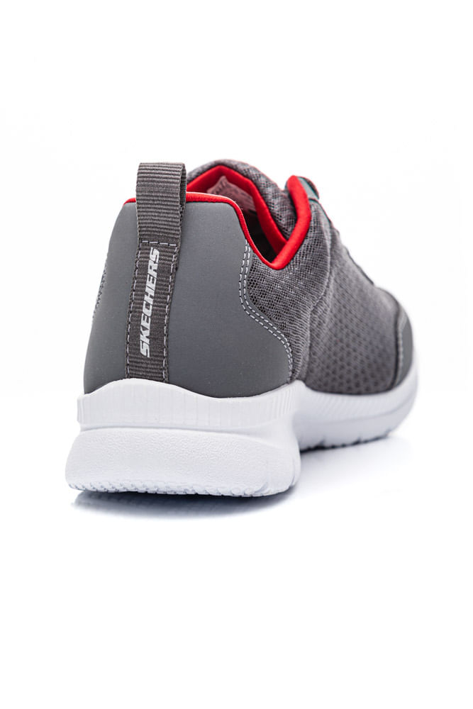 Tenis-Caminhada-Masculino-Skechers-Bountiful-Quick-Path-Cinza