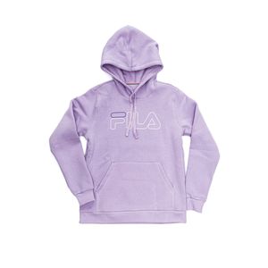 Blusâo Fila Moletom Capuz Feminino Canguru Basic Outline F12l00557-3157 Lilas