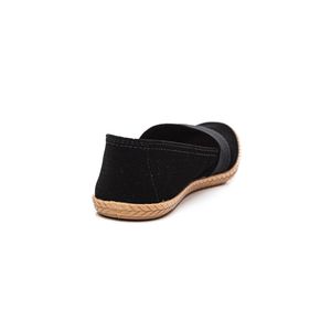 Sapatilha Moleca Alpargata Feminina Microperfuros Nobuck 5287.203 Preto