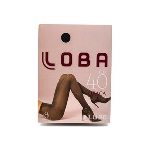 Meia-Calça Fio 40 Lupo Loba 05830-001 Opaca Poliamida Preto