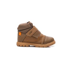 Bota Camin Casual Infantil Menino Velcro  2273-610 Caramelo