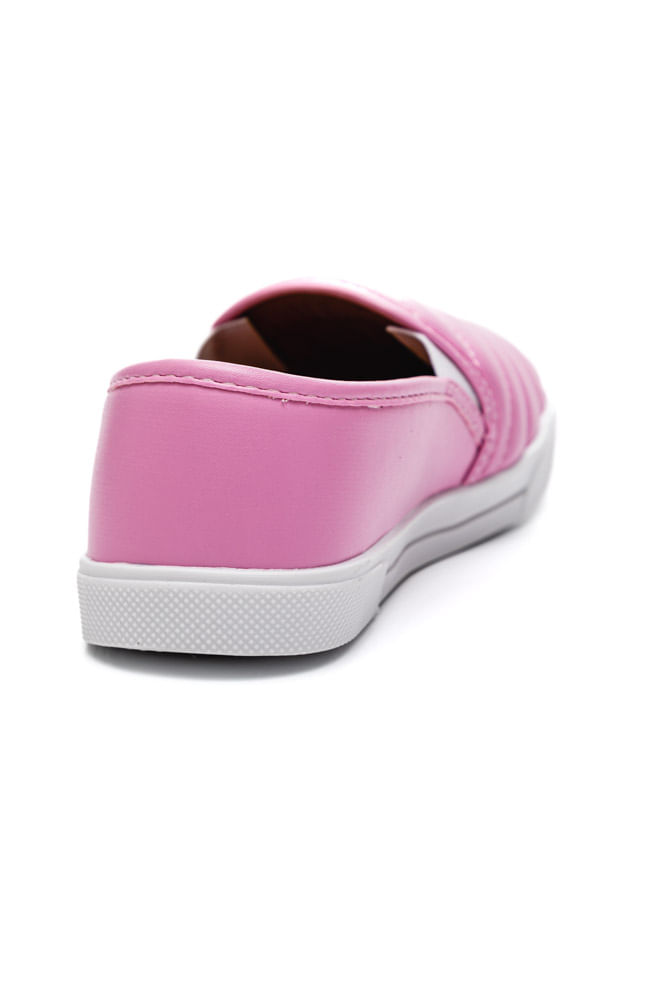 Tenis-Yoa-Casual-Feminino-Slip-On-J-Gd457-Rosa-Claro